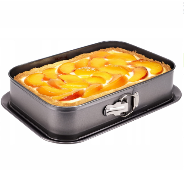 Форма для запікання Kamille Vizo зі змінним дном вуглецева сталь 39,5x28x8 см (6040) - фото 6 Форма для запікання Kamille Vizo зі змінним дном вуглецева сталь 39,5x28x8 см (6040) - фото 6