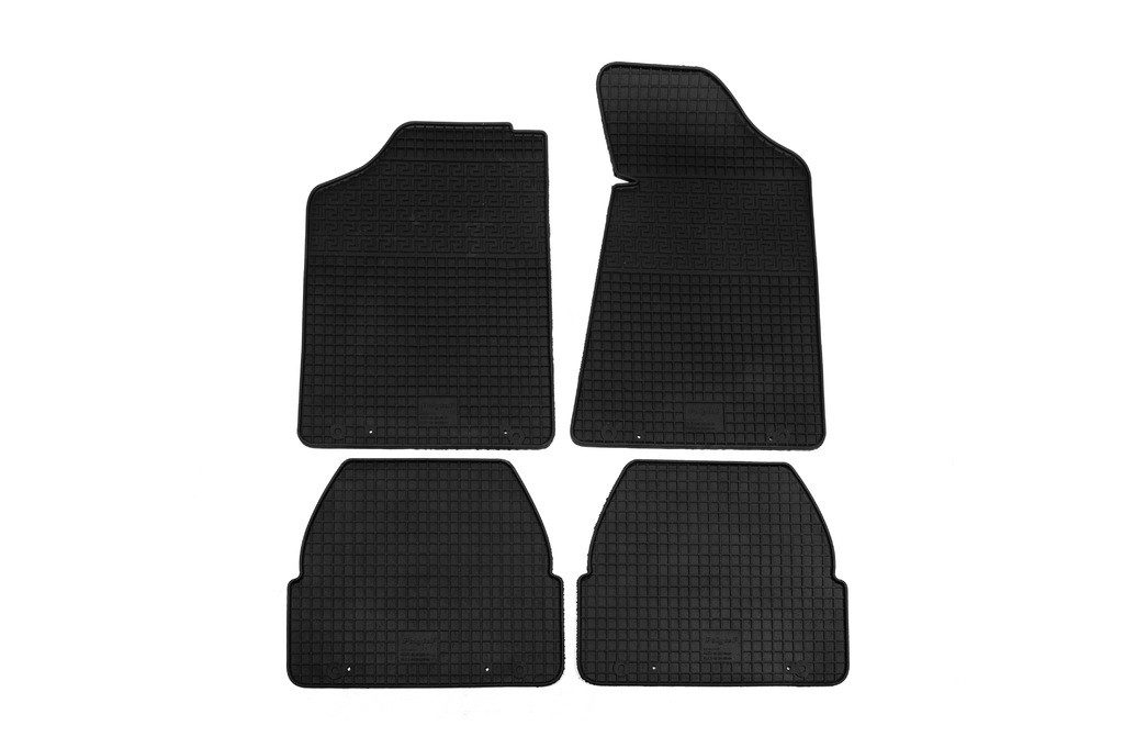 Коврики автомобильные PolyteP для Audi 80 89/89Q/8A/B3 1986-1991 г. 4 шт. Черный (1896779383)