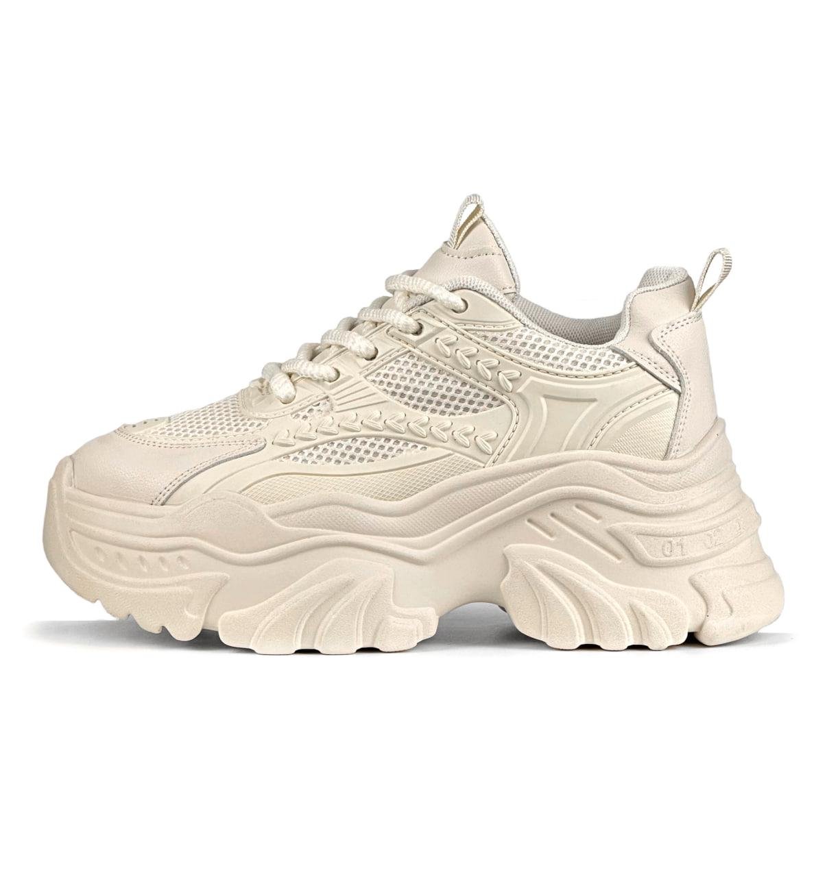 Кроссовки женские Alaifa р. 41 Бежевый (6017BG)