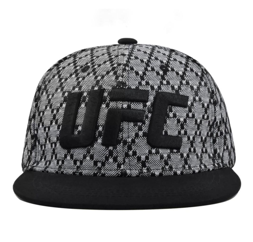 Кепка снепбек унісекс Wuke UFC з прямим козирком one size Сірий - фото 2