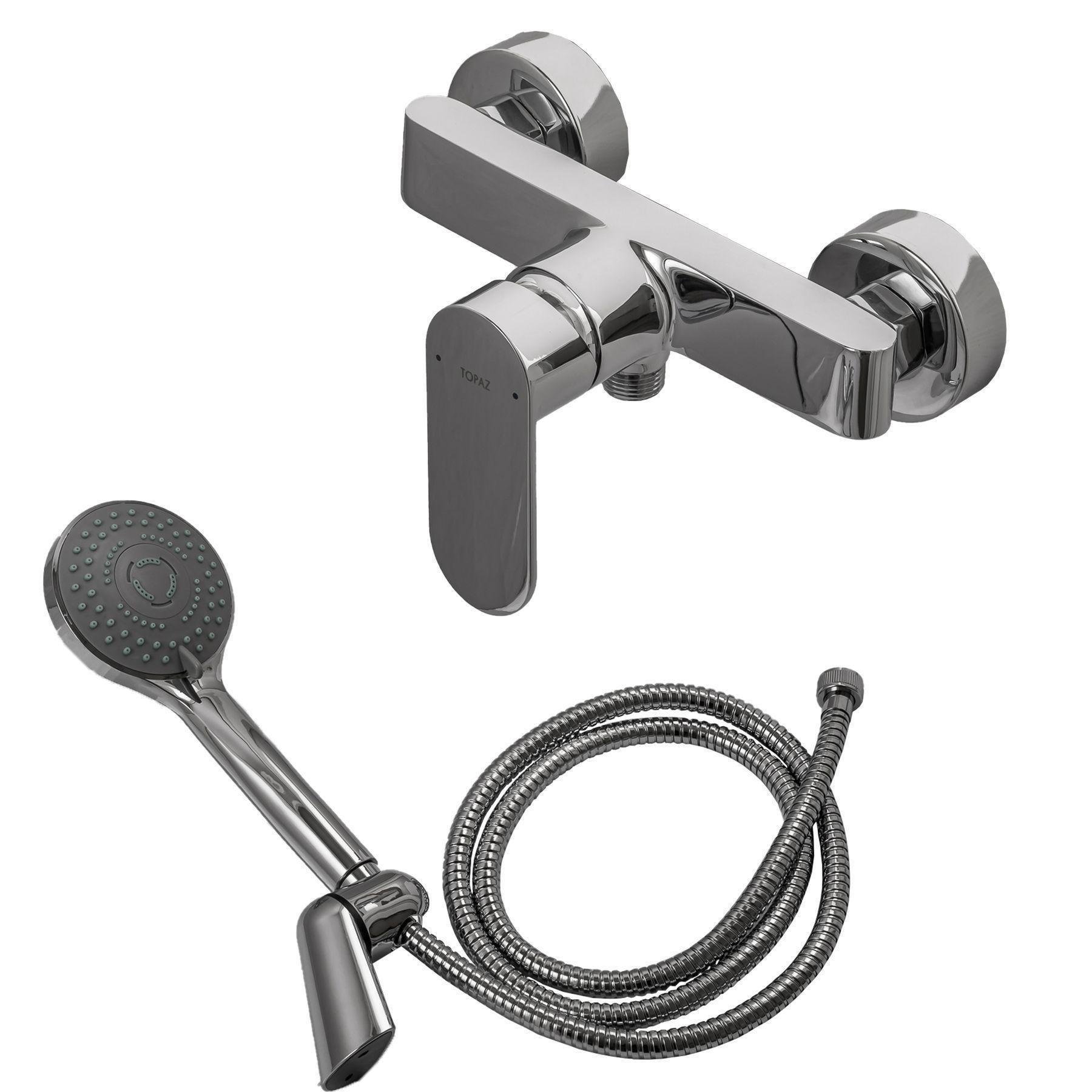 Змішувач для душу TOPAZ Хром (14254) Змішувач для душу TOPAZ Хром (14254)