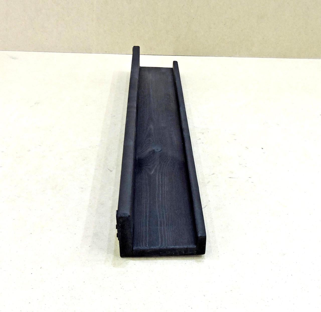 Полка настенная из дерева Хэнкок 60 см Венге (НСП-0031612)