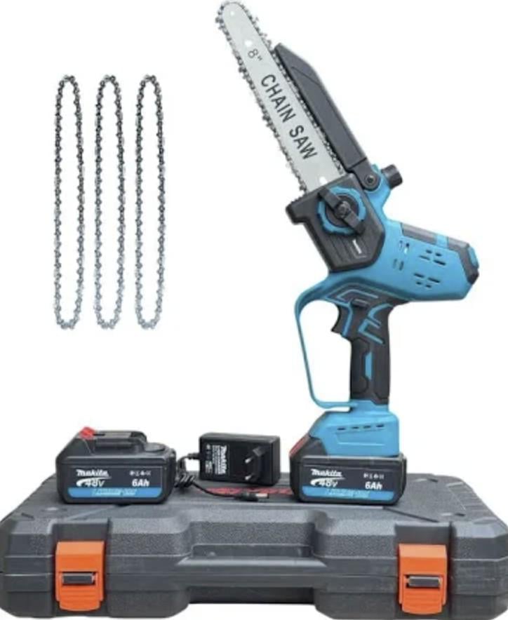 Пила ланцюгова акумуляторна Makita DUC190HN 48 В 6 А·год 20 см Синій (30484895)