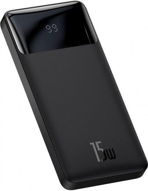 Повербанк BASEUS Bipow Digital Display 10000 mAh 15W 3A Black (000509)
