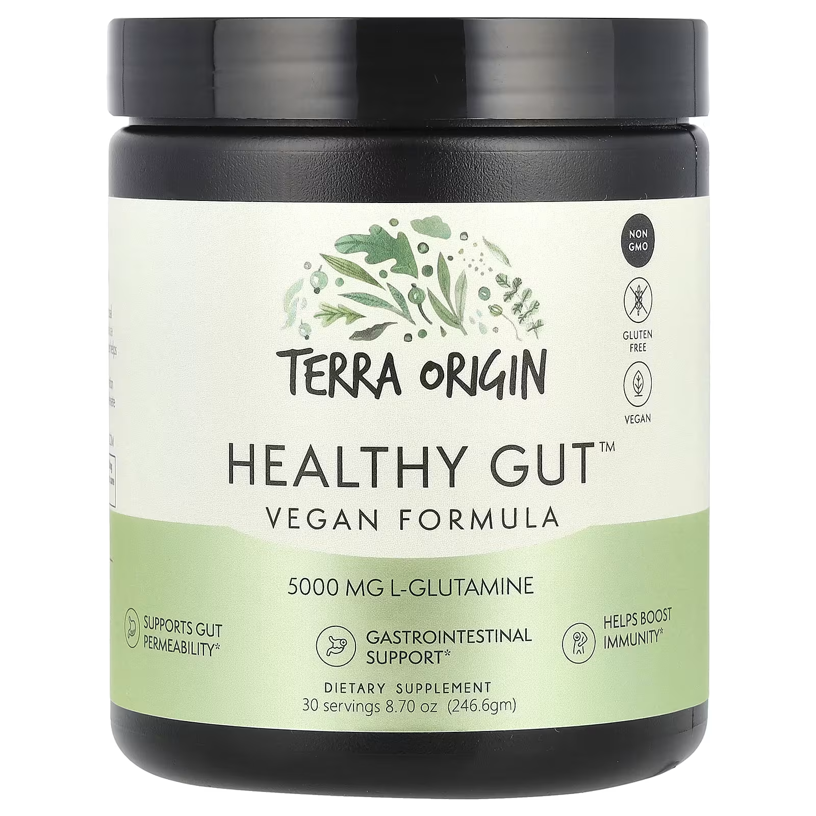 Натуральная добавка Terra Origin Healthy Gut Веганская формула для здоровья кишечника 246,6 г (24610656)