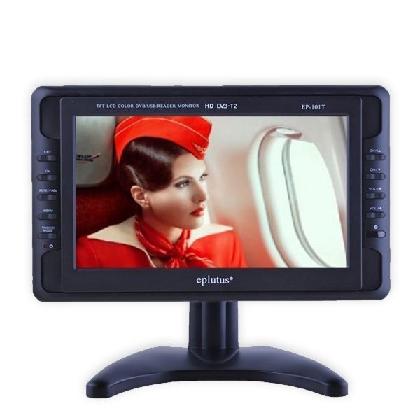 Автомобильный телевизор с T2 Eplutus EP-101T