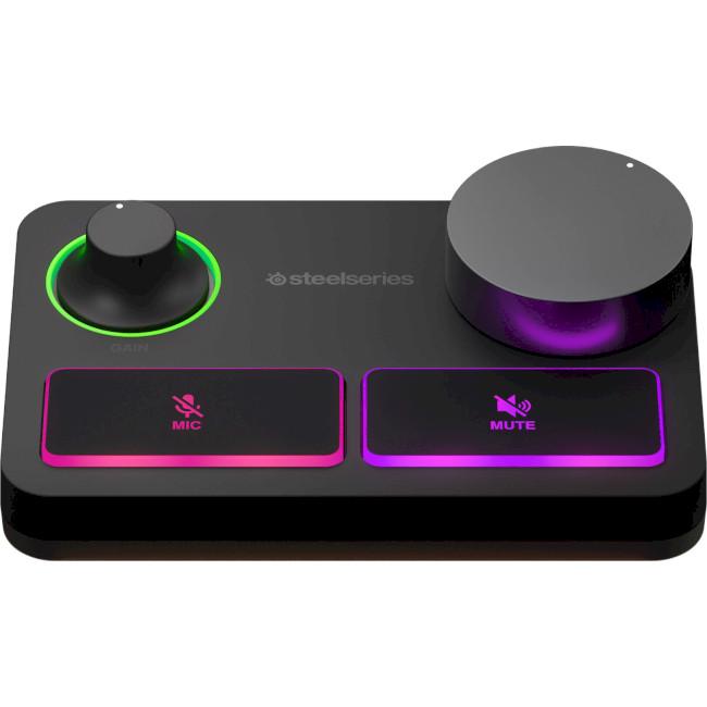 Мікрофон для стрімінга/подкастів SteelSeries Alias Pro RGB XLR Stream Mixer (61597) - фото 3