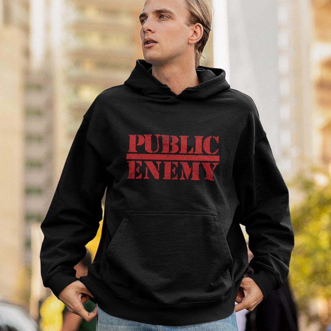 Худи флисовый унисекс Public Enemy Fear Of A Black Planet 1990 M Черный (00000004227)