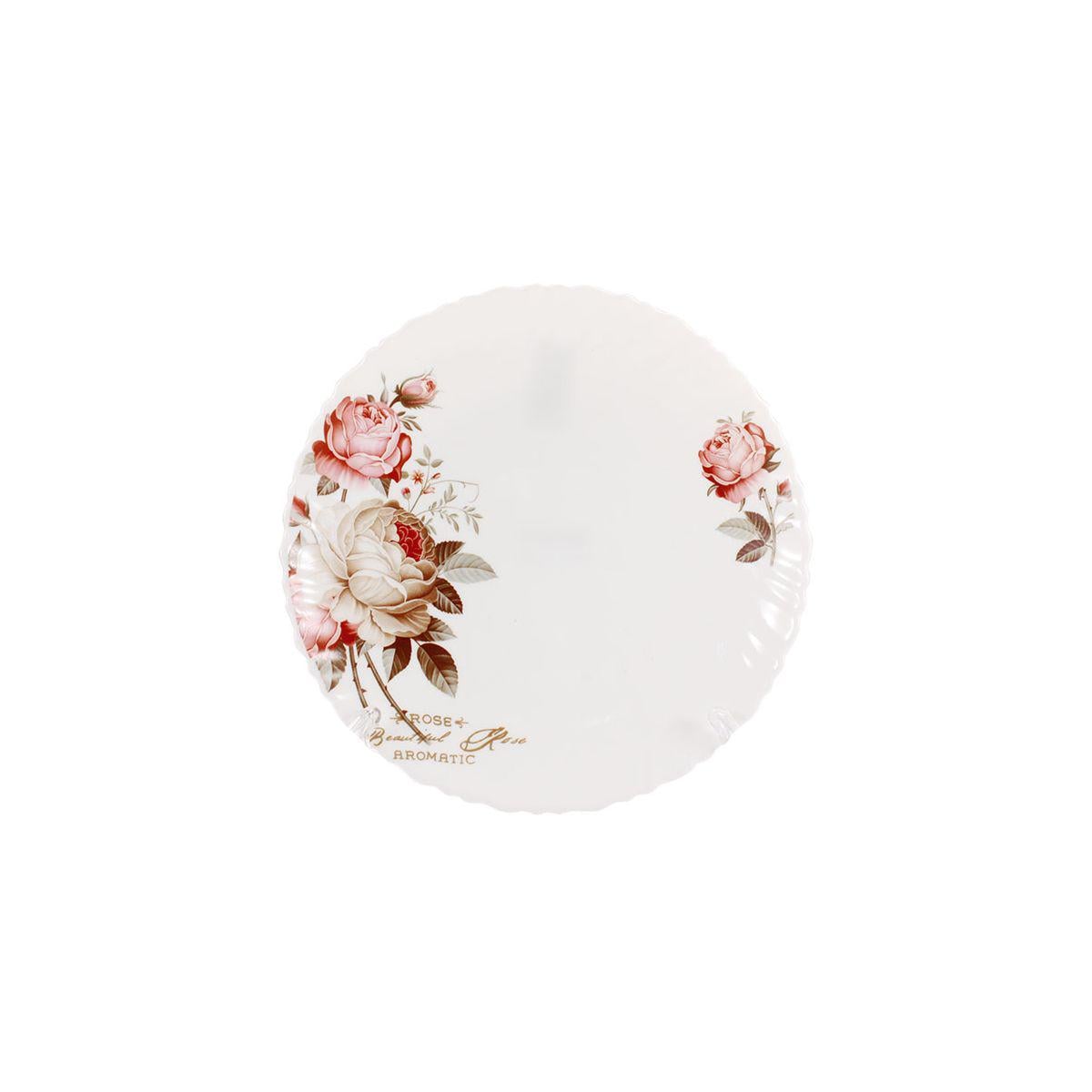 Тарелка Чайная роза 21 см Белый (00090798) Тарелка Чайная роза 21 см Белый (00090798)