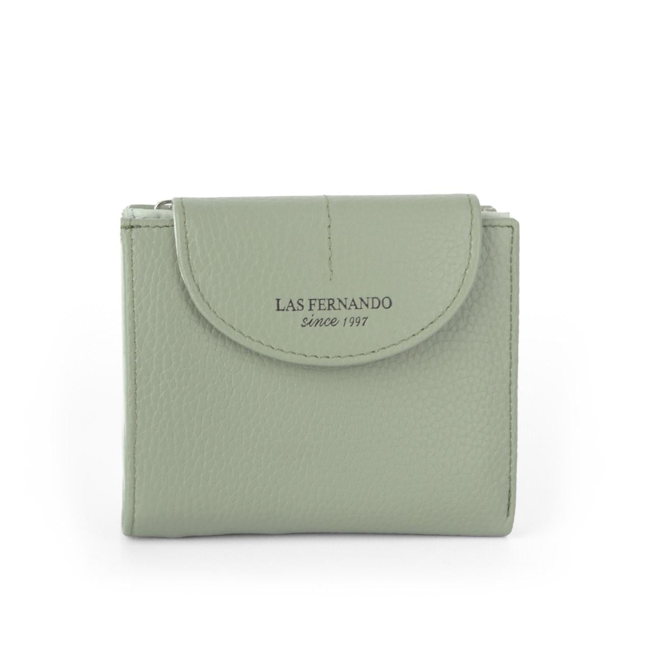 Кошелек женский кожаный Las Fernando 110-103 G3 Мятный (2763041704)