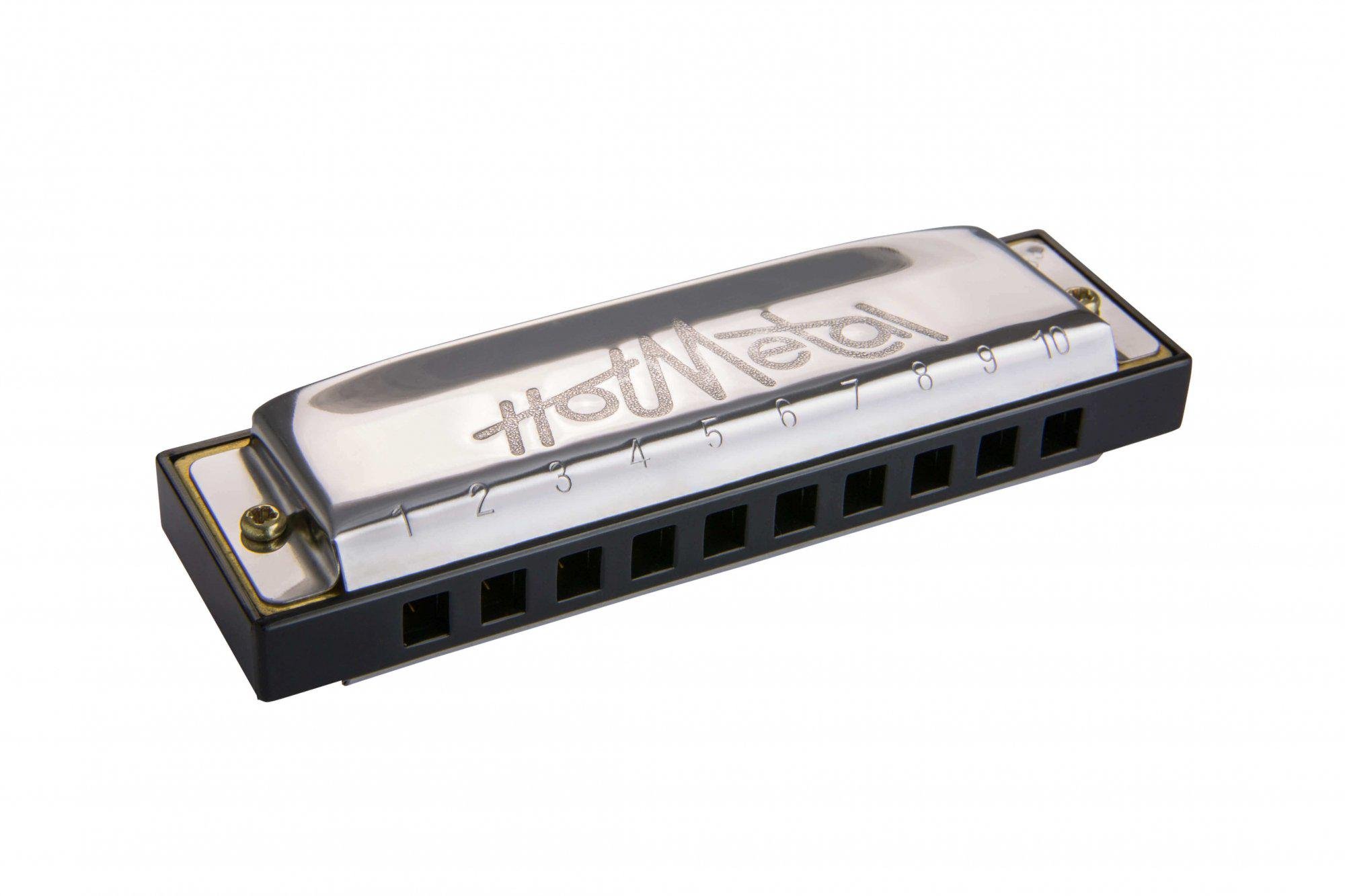 Губна гармошка Hohner Enthusiast Hot Metal M57201X C-major (124013) - фото 1