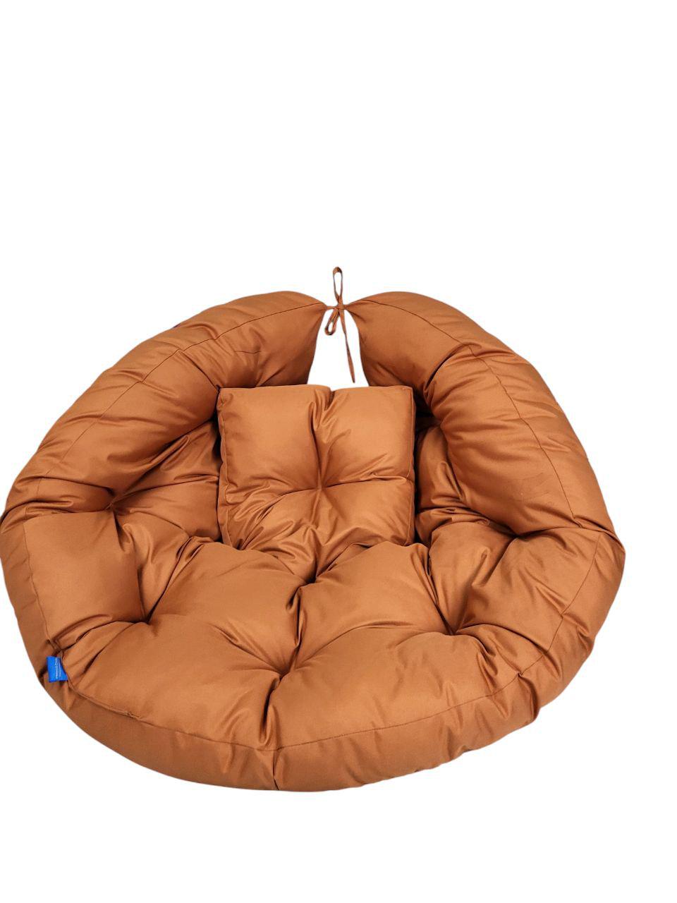 Бескаркасное кресло-трансформер мягкое с принтом Совенок 180х90 см (1459) - фото 4