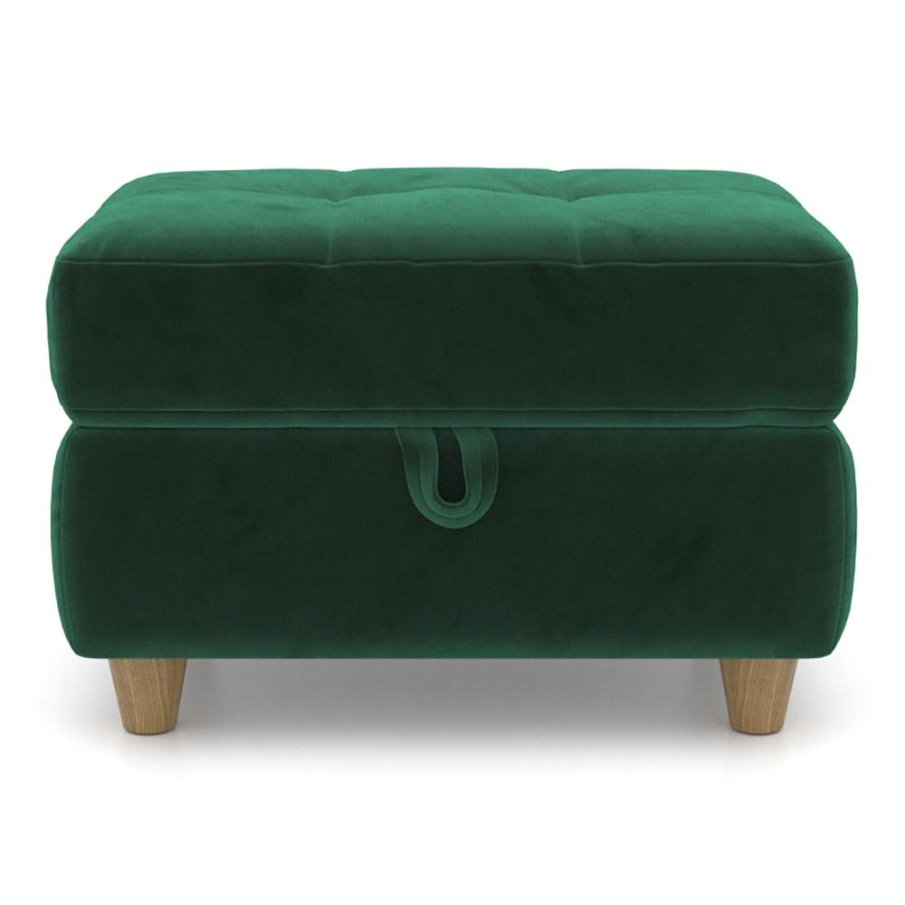 Пуф Contour 65x43x43 см Зеленый (Арт.109) - фото 2 Пуф Contour 65x43x43 см Зеленый (Арт.109) - фото 2