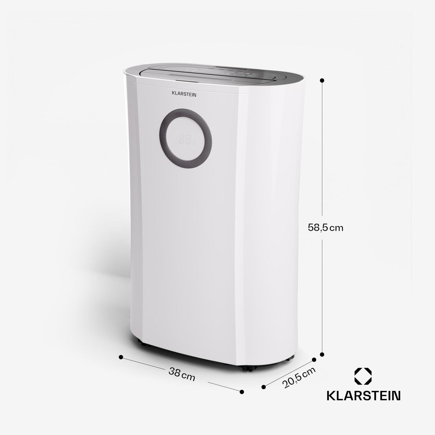 Осушитель воздуха KLARSTEIN DryFy Pro 20 170 м3 (10045549) - фото 3 Осушитель воздуха KLARSTEIN DryFy Pro 20 170 м3 (10045549) - фото 3