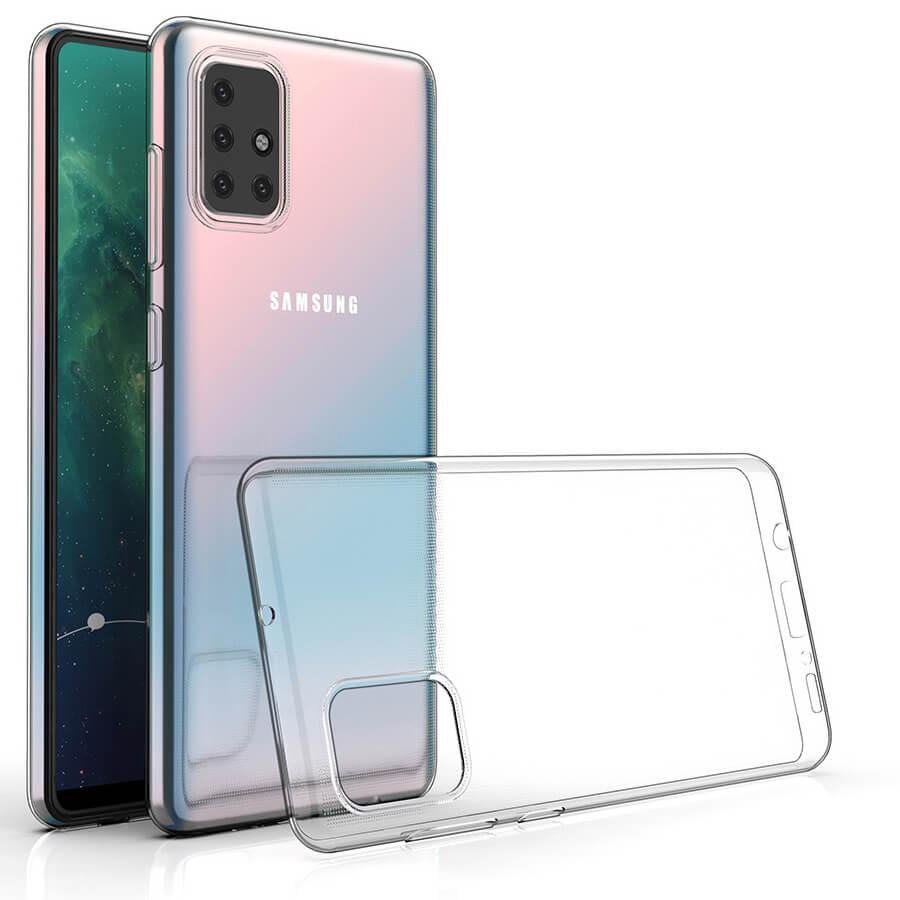 TPU чохол Epic Transparent 1,0mm для Samsung Galaxy A51 - фото 1