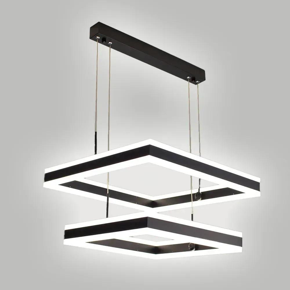 Люстра светодиодная ESLLSE SMART STELLA 180W 2S/500x500x1200/220V/IP20 Black (27712845)