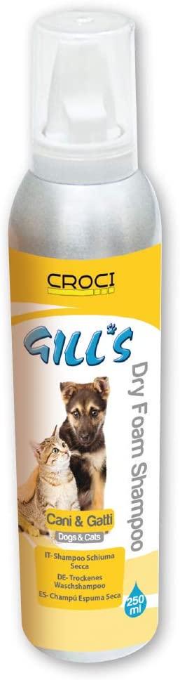 Сухой шампунь-пена для животных Croci Gill's 250 г