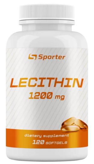 Комплекс Соевый Лецитин с Витамином Е Sporter Lecithin 1200 мг и vitamin Е 120 софтгель Комплекс Соевый Лецитин с Витамином Е Sporter Lecithin 1200 мг и vitamin Е 120 софтгель
