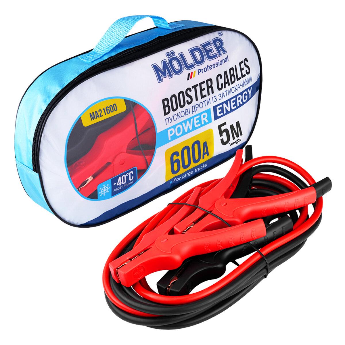 Старт-кабель Molder 600 A 5 м (9608) - фото 2 Старт-кабель Molder 600 A 5 м (9608) - фото 2