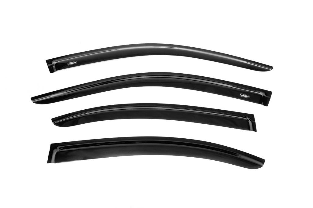 Вітровики SD HIC для Mercedes E-сlass W211 2002-2009 рр. полікарбонат Чорний