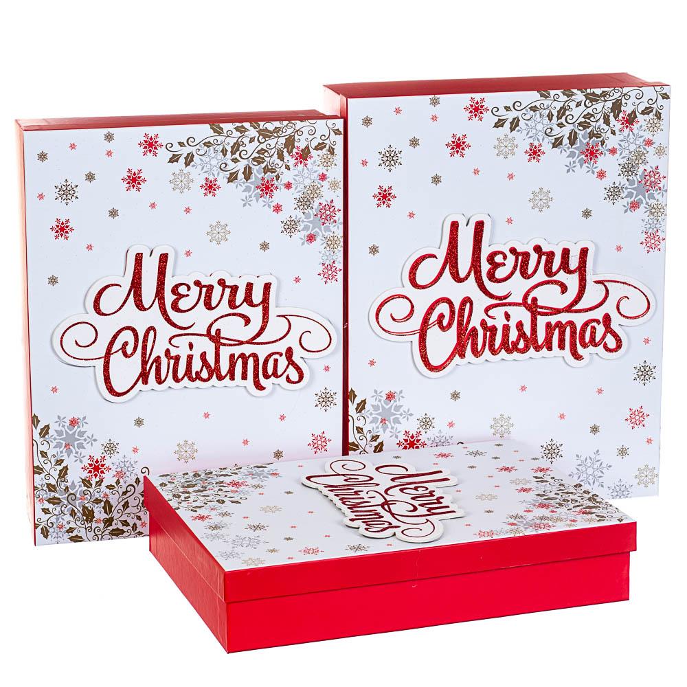 Набор коробок Elisey Merry Christmas 3 шт. (8211-009)