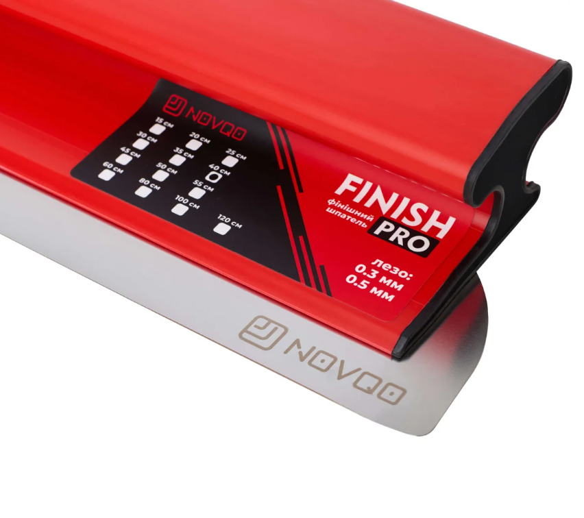 Набор шпателей для механического нанесения NOVQO FINISH PRO 3 - фото 3 Набор шпателей для механического нанесения NOVQO FINISH PRO 3 - фото 3