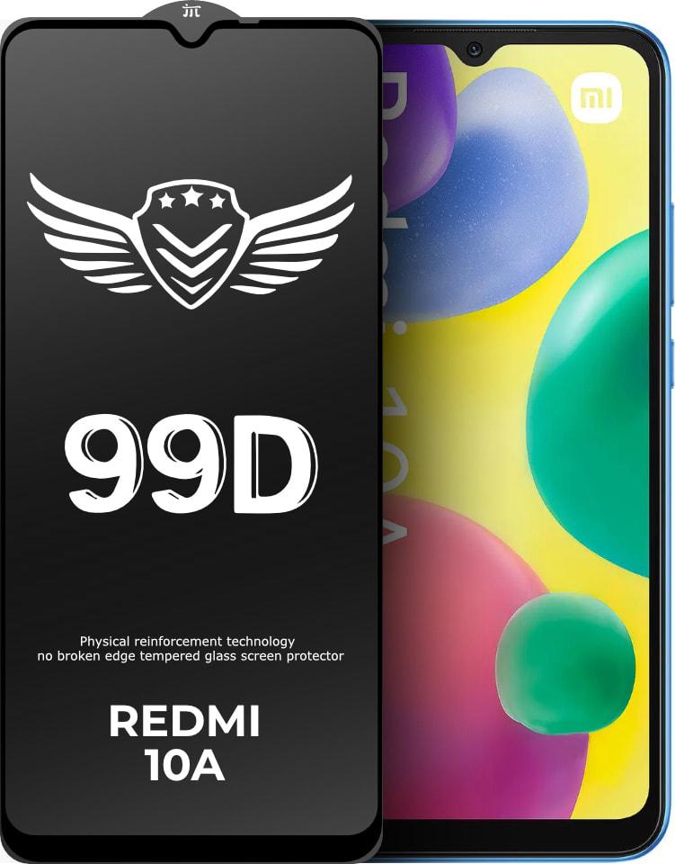 Стекло защитное FlyGuard Xiaomi Redmi 10A Full Glue (32220)