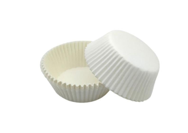 Форма для випічки кексів/капкейків паперові 35х20 мм Білий (19572573)