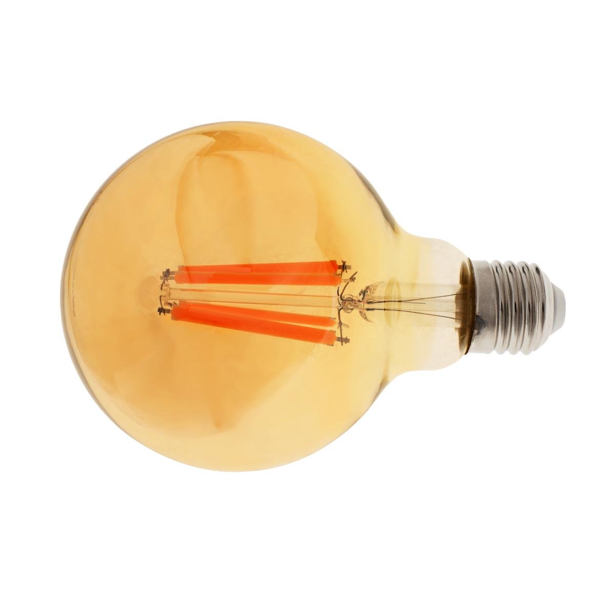 Лампа Brille LED E27 12 W WW G95 COG Золотой матовый (33-742) - фото 2 Лампа Brille LED E27 12 W WW G95 COG Золотой матовый (33-742) - фото 2