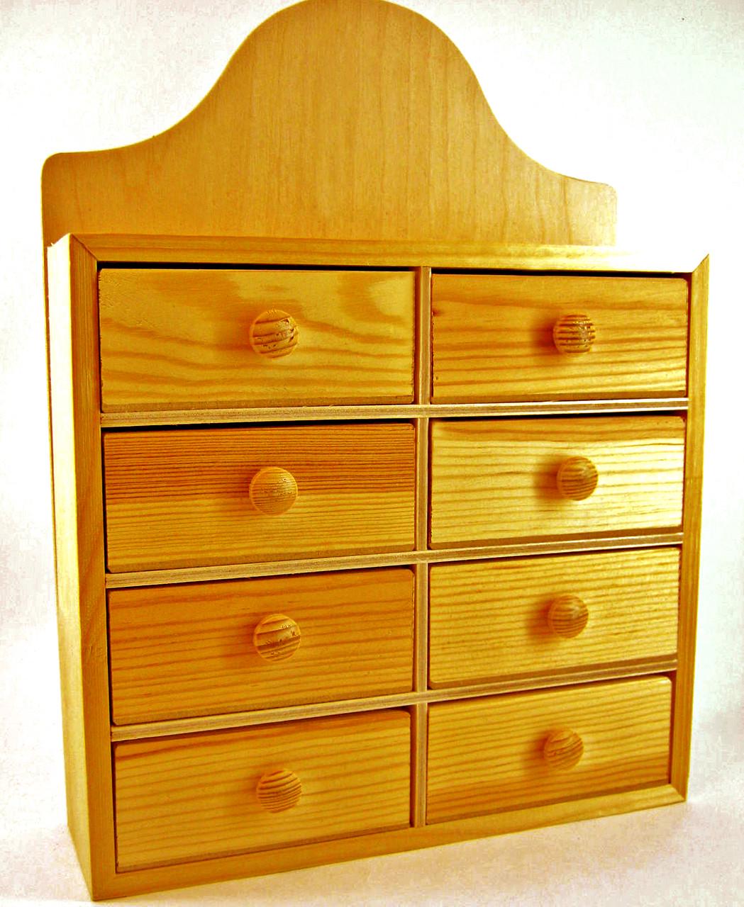 Мини-комод из дерева Джая Карри (МНК-001903)