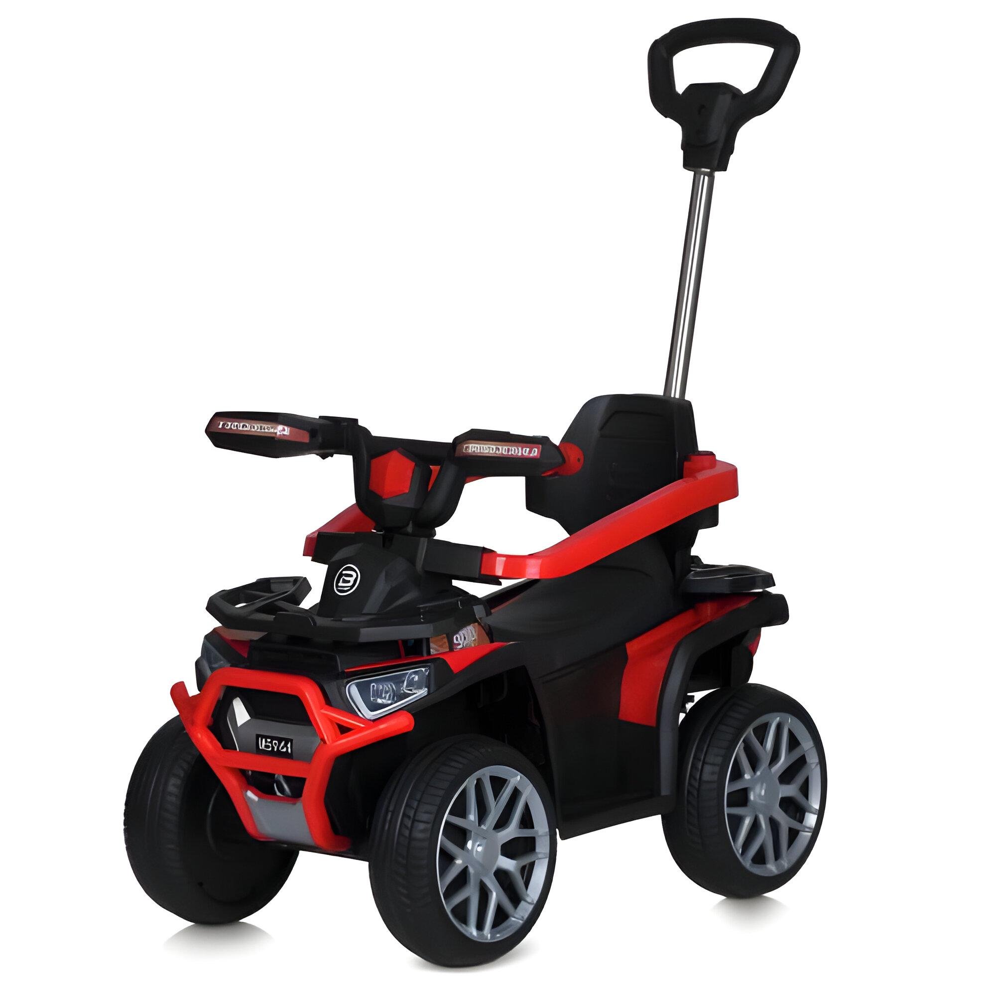 Толокар-квадроцикл для детей Bambi M 5944EBLR-3 с ручкой и защитным ограждением (27967196)