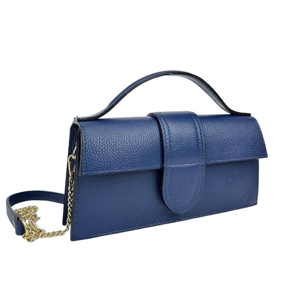 Жіноча сумка крос-боді Royal Bag F-IT-7788BL Синій (7177)