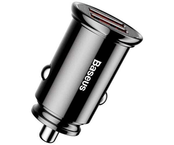 Зарядное устройство автомобильное BASEUS Circular CCALL-YD01 5A 2 USB Black - фото 2