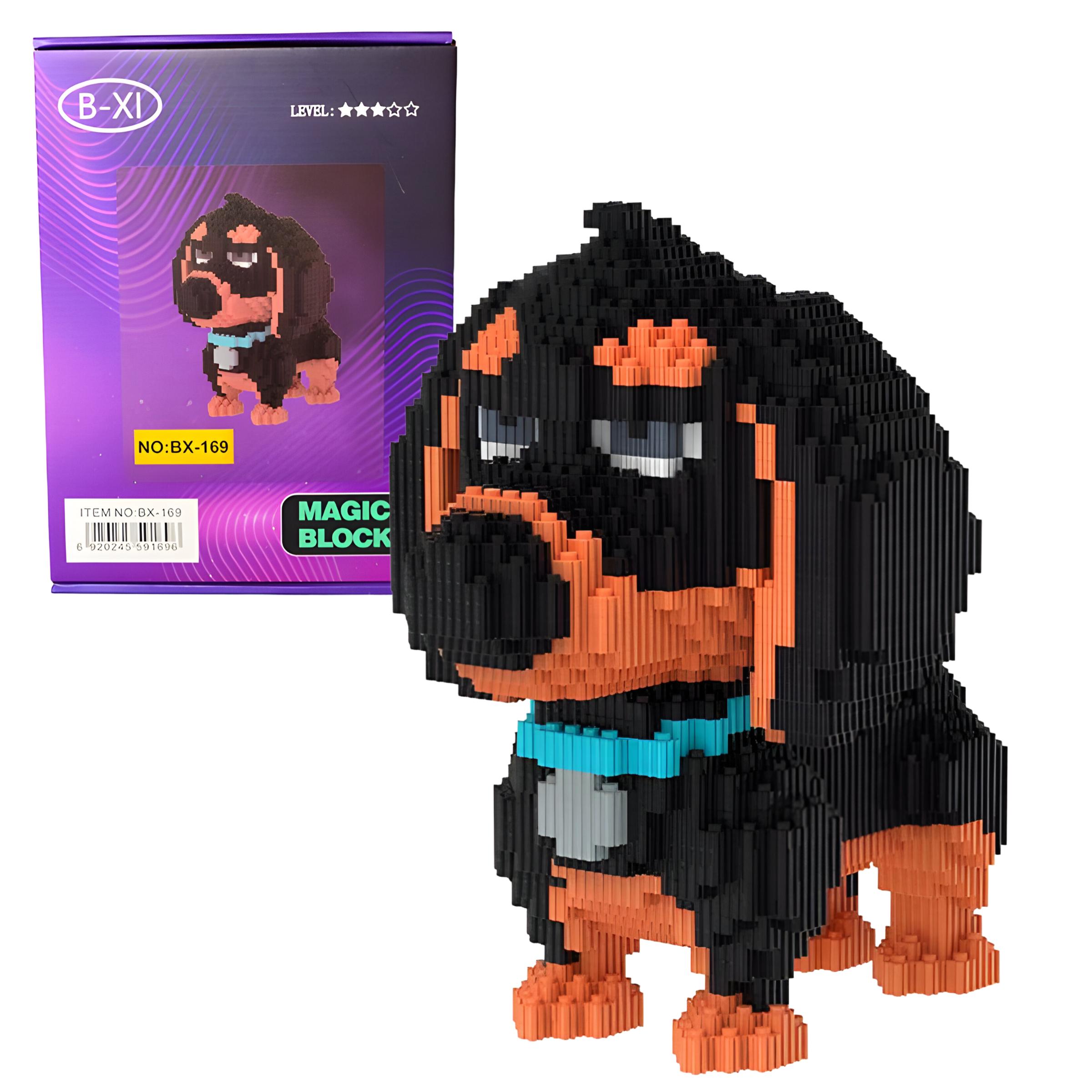 Конструктор детский Magic Blocks Такса Бадди 1900 дет. (169-BX) Конструктор детский Magic Blocks Такса Бадди 1900 дет. (169-BX)