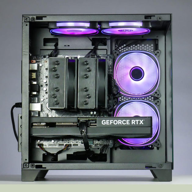 Игровой ПК Digitalfury R5 Ryzen 5 5600Х 32 Gb DDR4 RTX 5060 8 Gb 1000 Gb SSD M2 A520 600W - фото 4