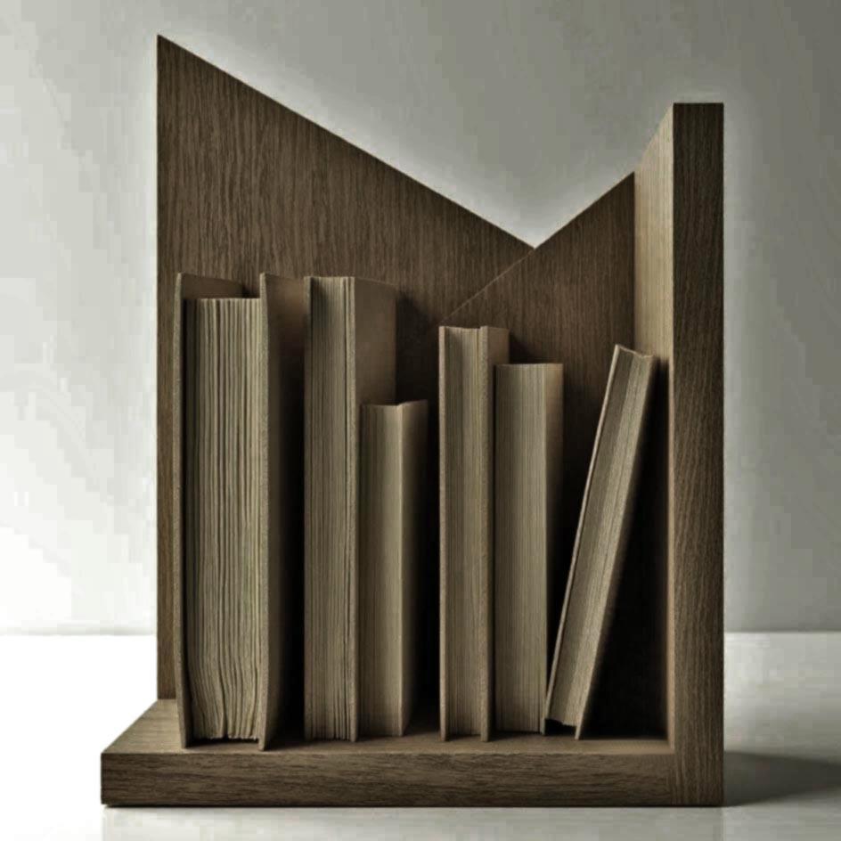 Полка книжная настольная из дерева Сомбрилья Палисандр (КПА-032002)