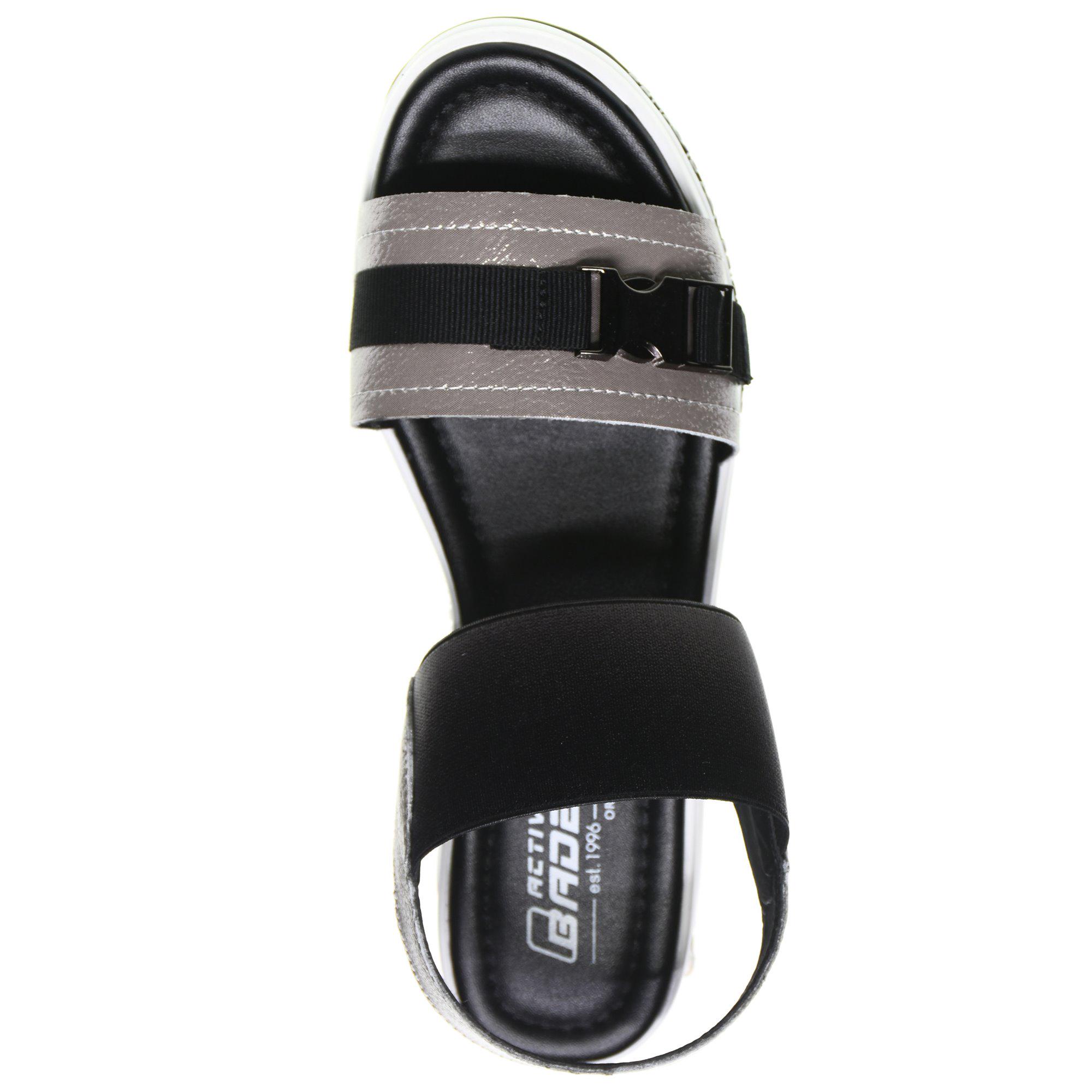 Сандалии женские Baden р. 40 Серебряный/Черный (069782-40) - фото 6 Сандалии женские Baden р. 40 Серебряный/Черный (069782-40) - фото 6