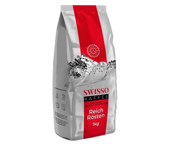 Кофе зерновой Swisso Kaffee Reich Rosten 1 кг