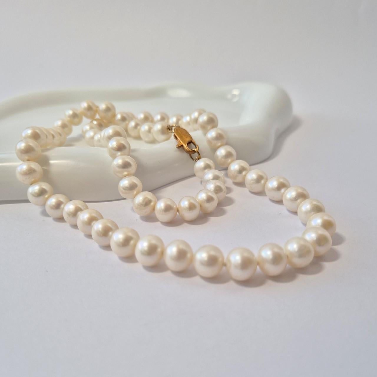 Бусы морские культивированные Жемчужины 50 см (2962086682)