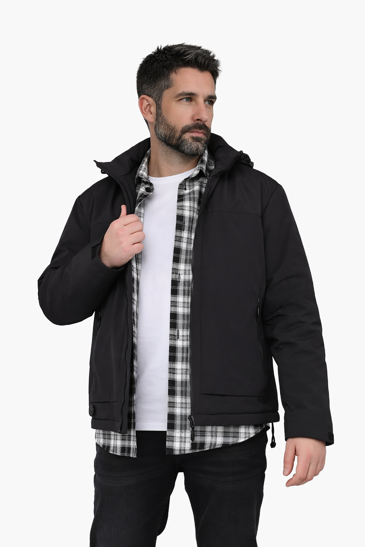 Куртка мужская ЦБ-00291304 р. 44 Черный