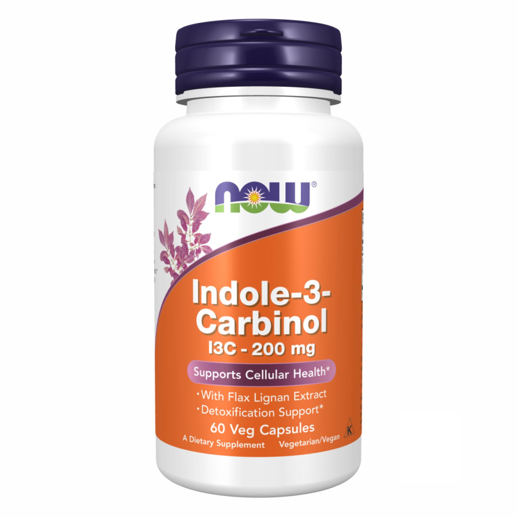 Натуральная добавка Indole-3-Carbinol (I3C) 200 mg 60 vcaps (2022-10-0405)