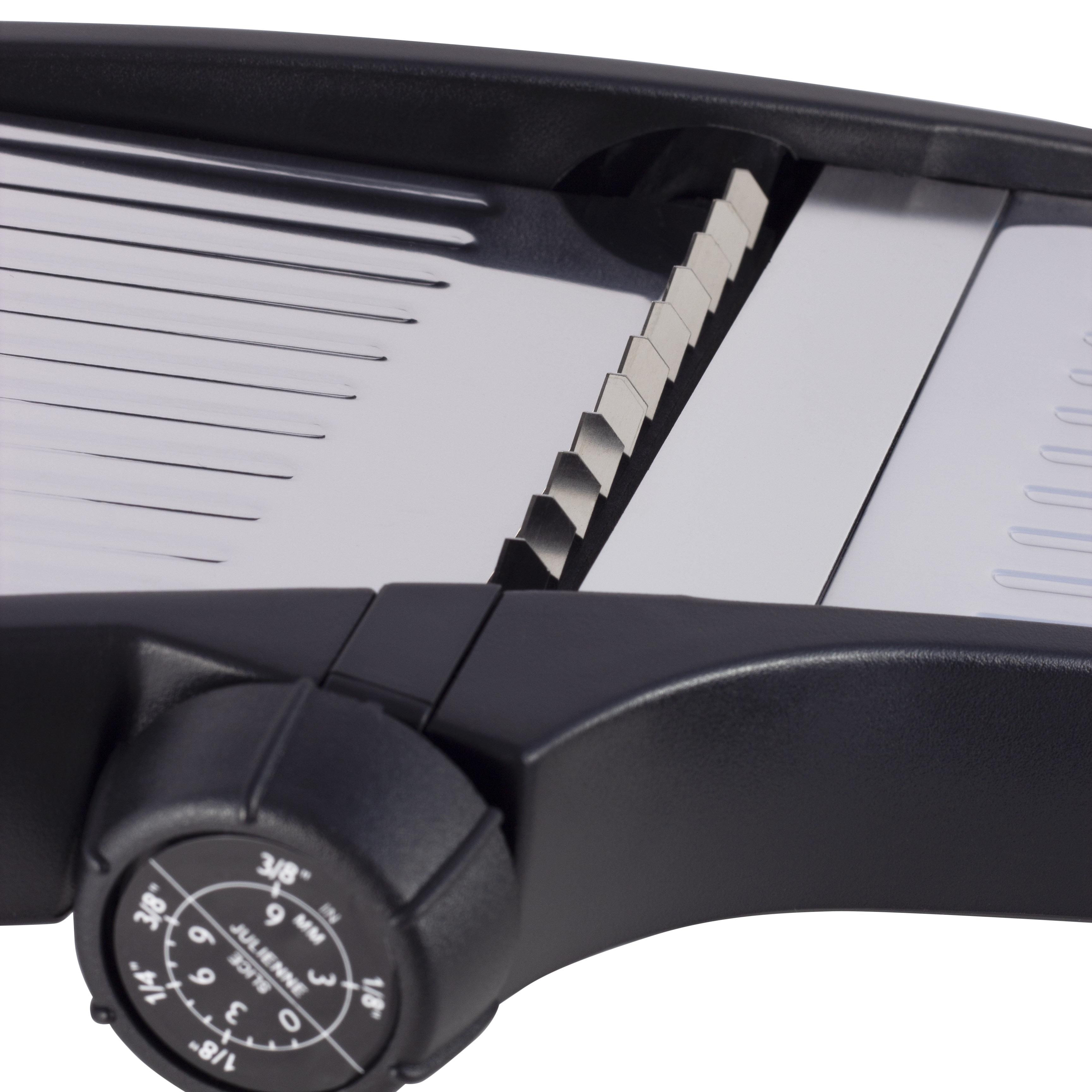 Шинківка-овочерізка металева Kamille 38х17х13 см Чорний (10084) - фото 7 Шинківка-овочерізка металева Kamille 38х17х13 см Чорний (10084) - фото 7