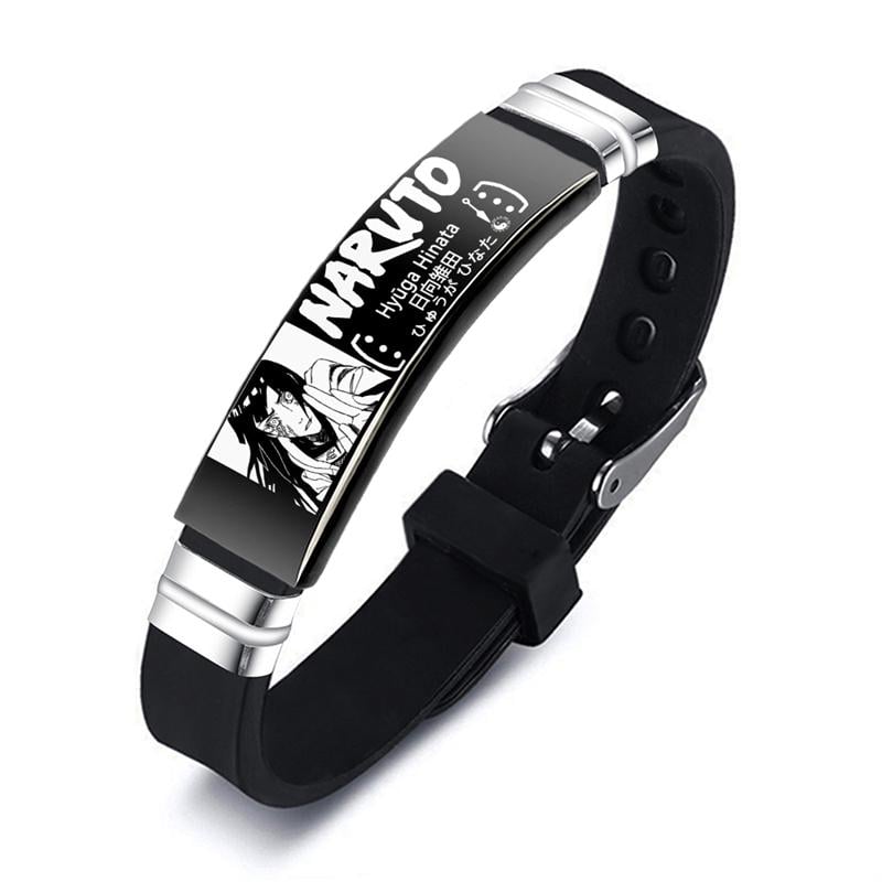 Браслет Hinata из медицинской стали на силиконовом ремешке 20 см (BSS-120)