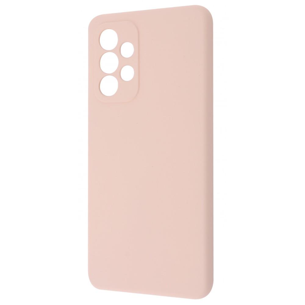 Чехол однотонный WAVE Colorful Case (TPU) Samsung Galaxy A53 (A536B) pink sand