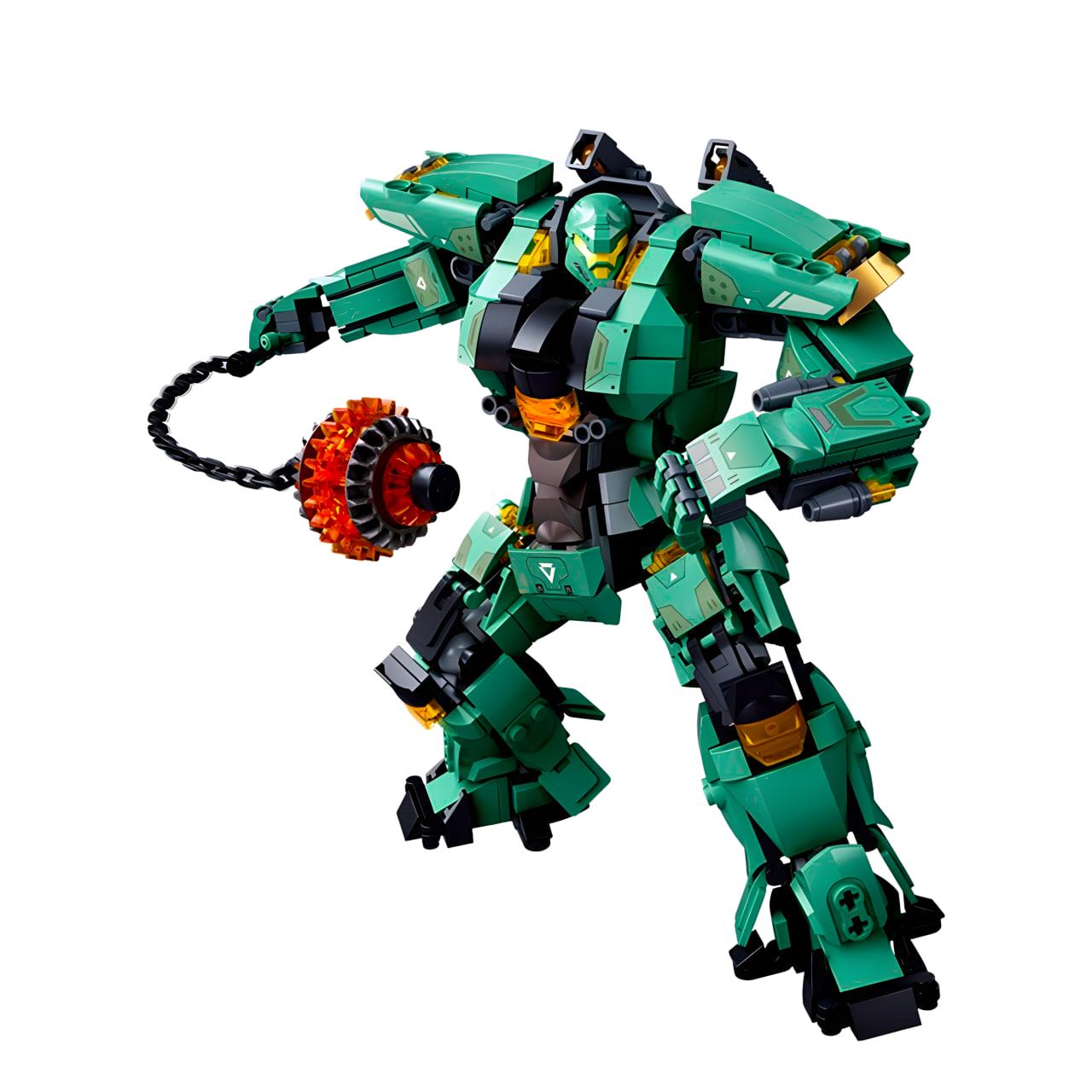 Конструктор Sluban Робот зелений 542 деталі (M38-B1153)