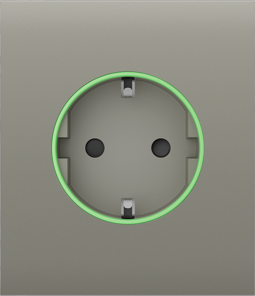 Панель центральна для вбудованої розетки Ajax СenterCover Smart Olive (17316) Панель центральна для вбудованої розетки Ajax СenterCover Smart Olive (17316)