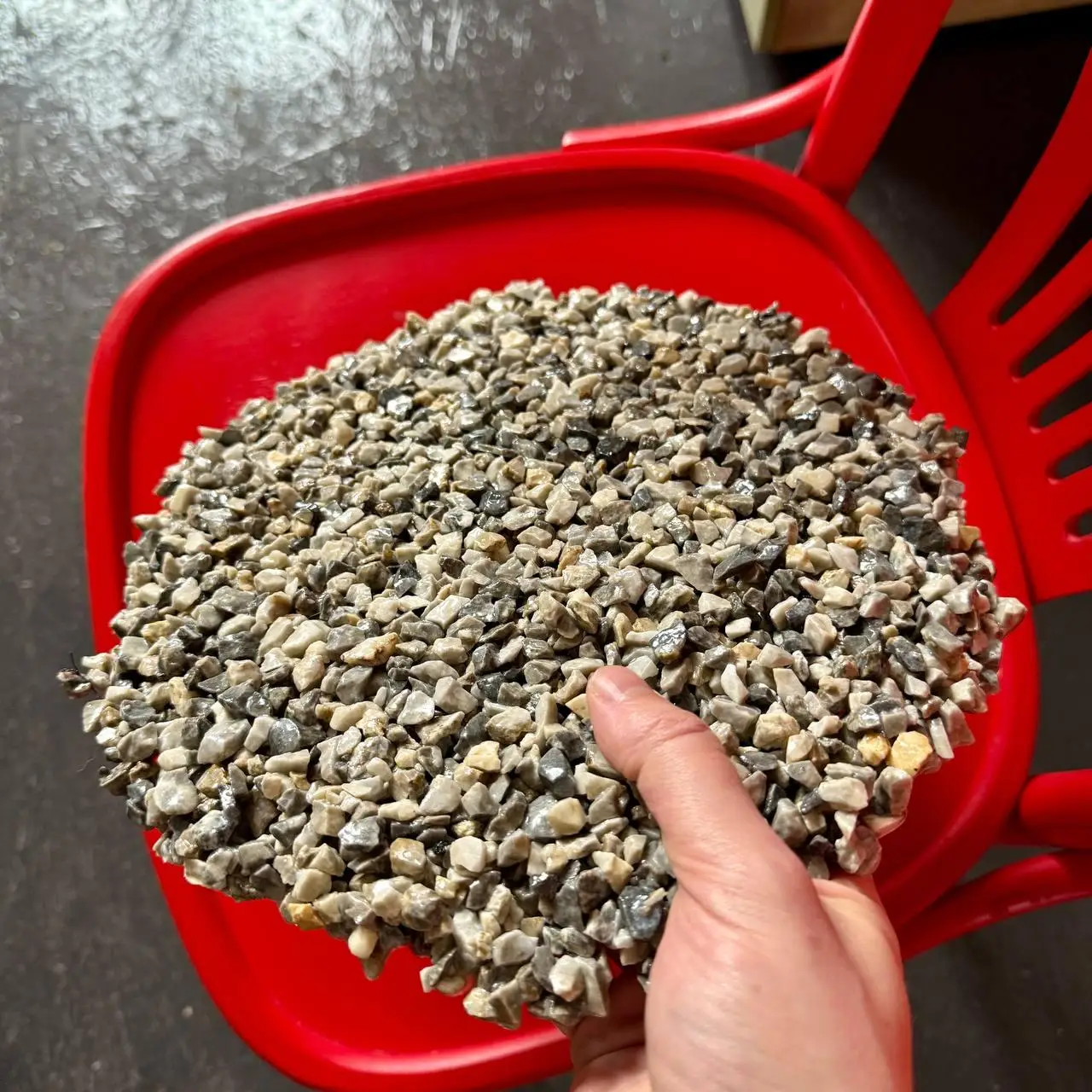 Набор каменный ковер Creto Горный камни/клей 22,2 кг Серый (26771648) - фото 4 Набор каменный ковер Creto Горный камни/клей 22,2 кг Серый (26771648) - фото 4