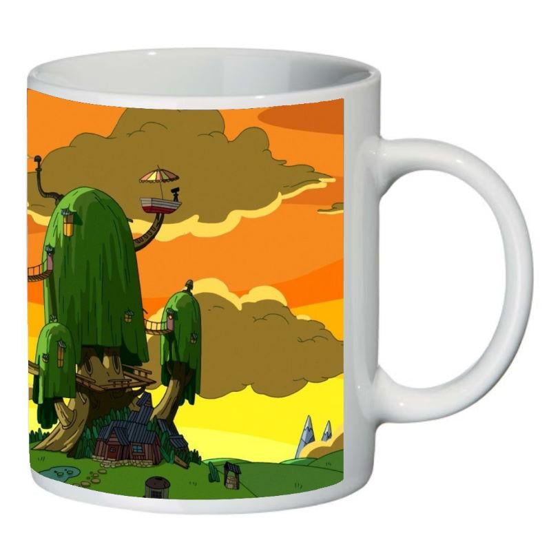 Кружка с принтом SuperCup Время приключений (SC-ATR-0036)