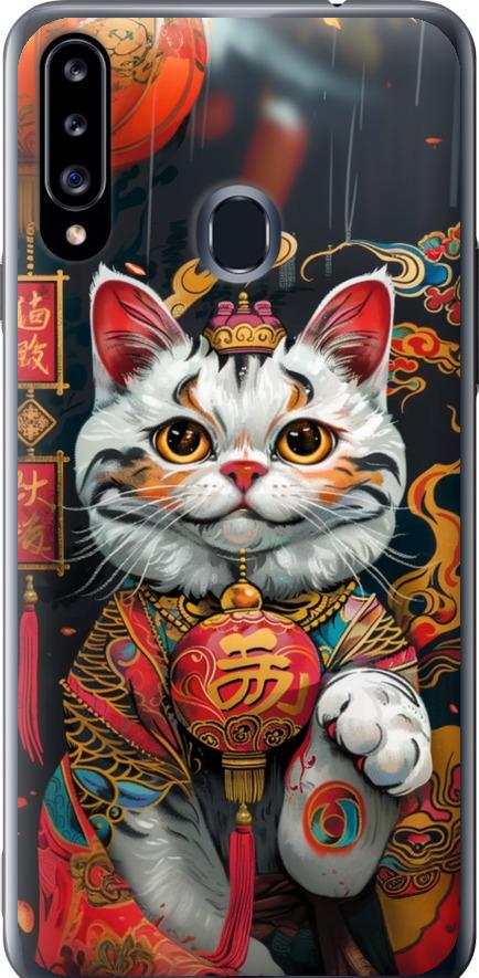 Чехол на Samsung Galaxy A20s A207F China Cat v2 (6135t-1775-42517) Чехол на Samsung Galaxy A20s A207F China Cat v2 (6135t-1775-42517)
