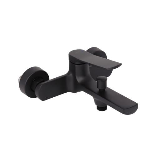 Смеситель для ванны Q-tap Slavonice Black Matt (QTSLA259BLM45918)
